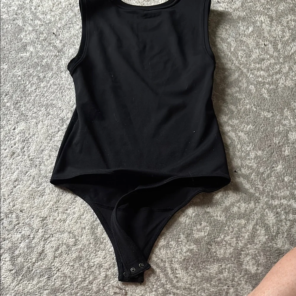 Abercrombie & Fitch Black Bodysuit Size: Extra Small - Picture 3 of 3